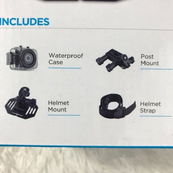 HOST PICK! Ematic HD High Speed Action Cam w/ Waterproof Case + Helmet Mount - Picture 5 of 9